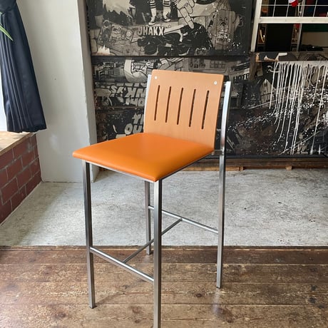 USED STEEL COUNTER CHAIR