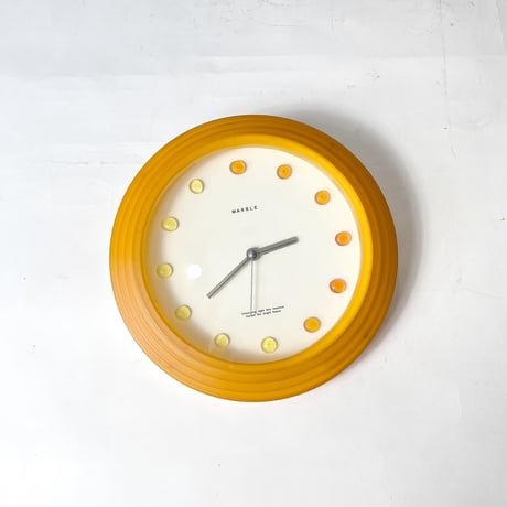 USED PLASTICS WALL CLOCK