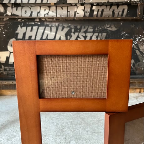 USED WOODEN PHOTO FRAME