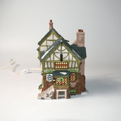 USED "DEPARTMENT 56" CERAMIC HOME LAMP