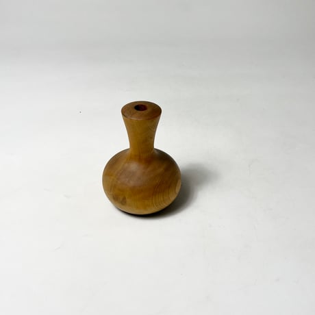 USED “THE HOUSE OF MYRTLEWOOD” WOODEN FLOWER VASE