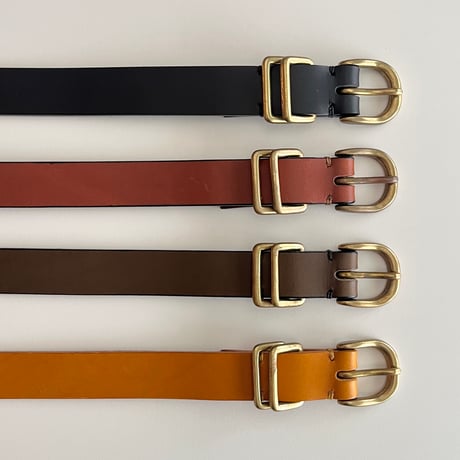 APOLLON LEATHER "24mm belt / brass"