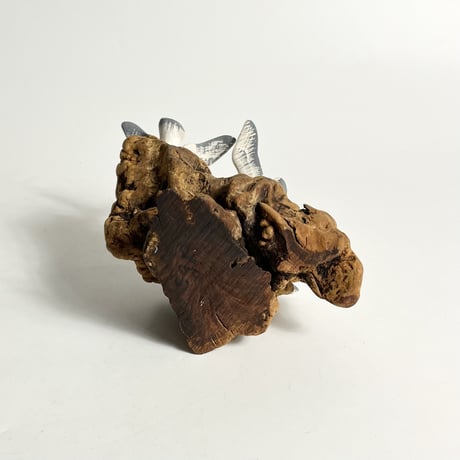 VINTAGE "CARDEE WEST" DRIFT WOOD & SEAGULL STATUE