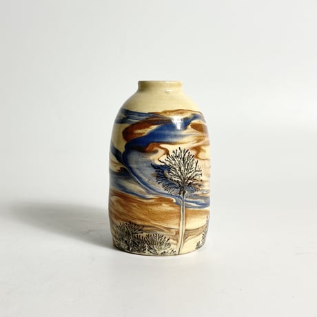 USED"SEVIERVILLE POTTERY TENNESSEE" CERAMIC VASE