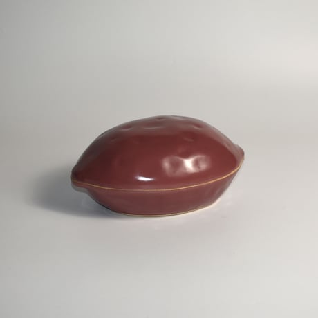 USED CERAMIC SWEET POTATE DESIGN PLATE