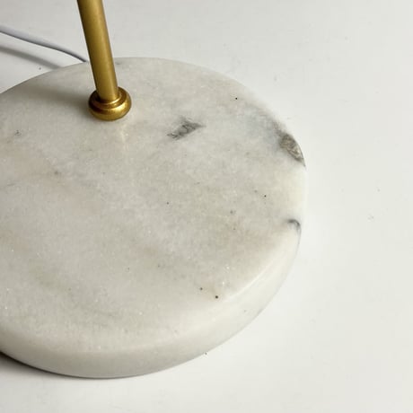 USED MARBLE SHADE TABLE LAMP