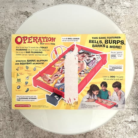USED “OPERATION SILLY SKILL GAME” BOARD GAME