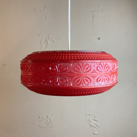 PLASTIC SHADE PENDANT LAMP