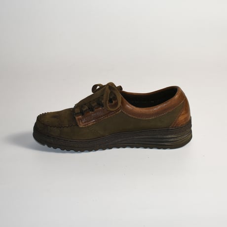 USED “MEPHISTO” SUEDE & LEATHER DECK SHOES