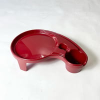 USED "DEBBIE MEYER'S / BUFFET GENIUS" PLASTICS PLATE & DRINK HOLDER