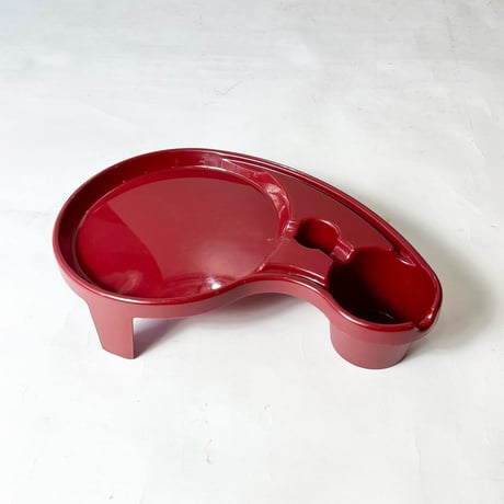 USED "DEBBIE MEYER'S / BUFFET GENIUS" PLASTICS PLATE & DRINK HOLDER