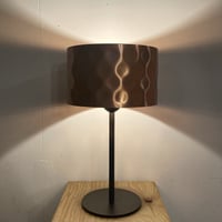 BRONZE SHADE TABLE LAMP