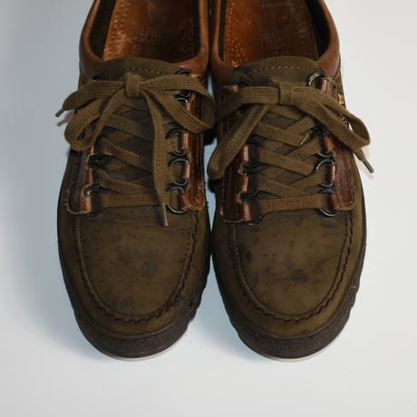 USED “MEPHISTO” SUEDE & LEATHER DECK SHOES