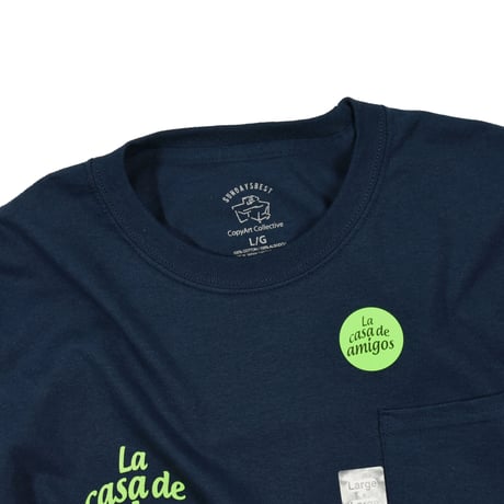 "LA CASA DE AMIGOS" L/S T-shirt by SUNDAYS BEST