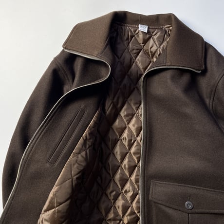 COMFORTABLE REASON "Melton Bomber Jacket"