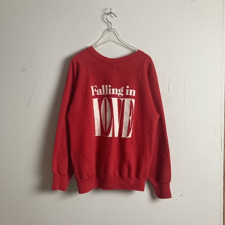 USED "80'S FALLING IN LOVE" SWEAT