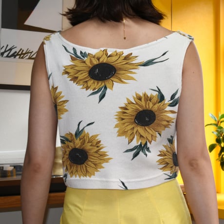 USED PRINTED TANK TOP