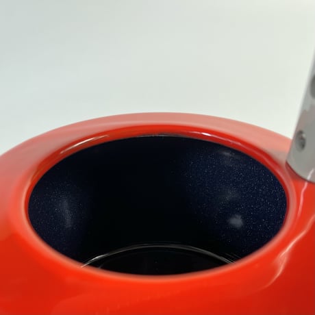 JAPAN USED POSTMODERN STEEL TEA KETTLE