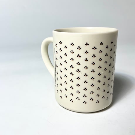 USED 80'S DESIGNED CERAMIC MUG