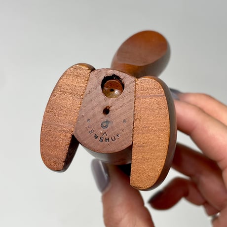 USED "SENSHUKAI / LAND CREATURES" WOODEN TOYS