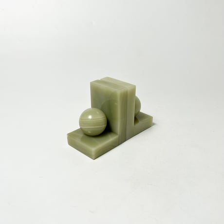 USED MARBLE BOOKEND