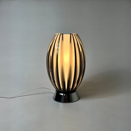 USED "AZZARDO ELBA TABLE" ACRYL SHADE TABLE LAMP