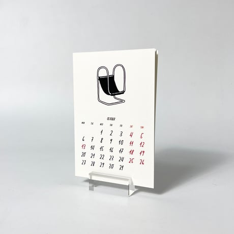 TAKESHI WADA "2025 VTG CHAIR COLLECTION CALENDAR"