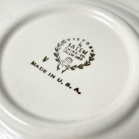 USED "SALEM" CERAMIC ASHTRAY