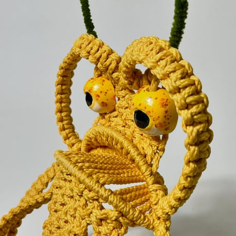 VINTAGE 70S “KING KROKER” MACRAME TOWEL HOLDER