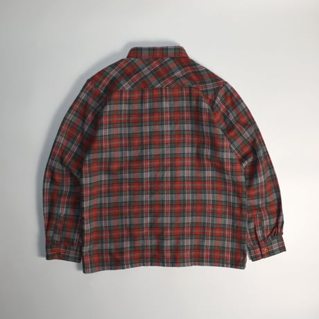 USED "LADIES WEAR" PLAID L/S SHIRT