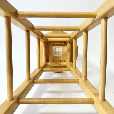 USED WOODEN HI-STOOL