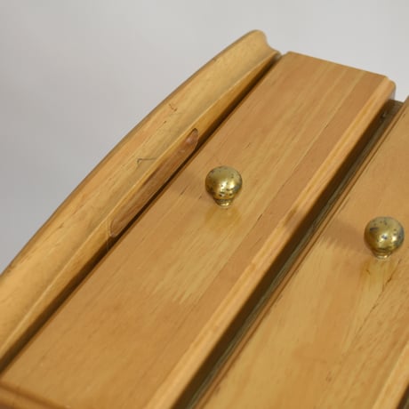 USED WOODEN CARRY CABINET