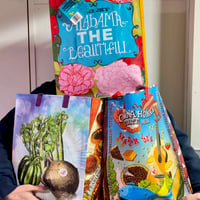 NEW "TRADER JOE'S" REUSABLE BAG "ALABAMA, LOUISIANA, OKLAHOMA EXCLUSIVE DESIGN"