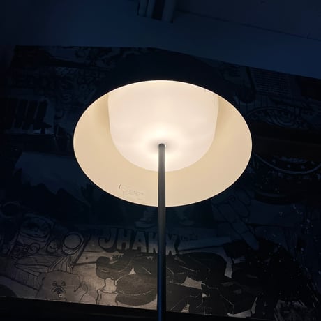 JAPAN USED "PANASONIC" METAL FLOOR LAMP