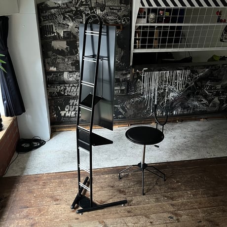 JAPAN USED METAL DRESSER & CHAIR SET