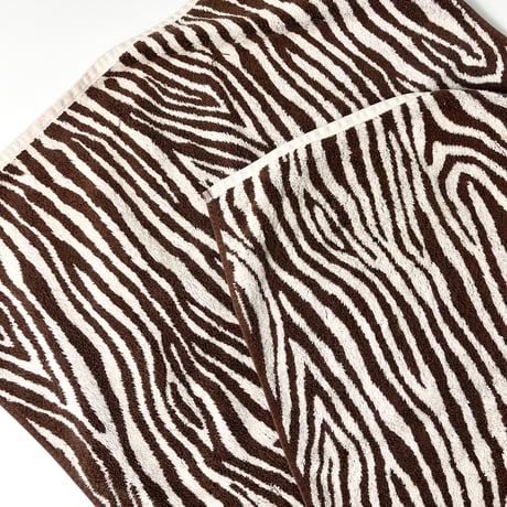 USED GRAIN PATTERN COTTON TOWEL
