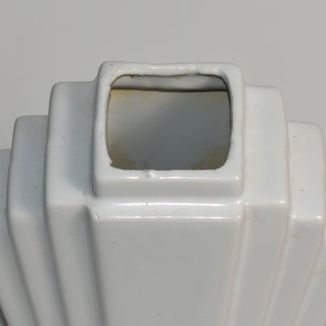 USED 80'S  CERAMIC FLOWER VASE