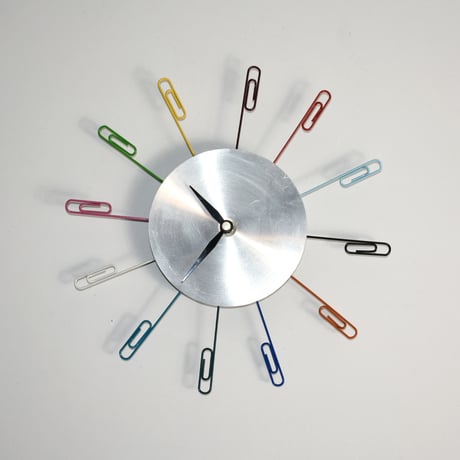 USED CLIP WALL CLOCK