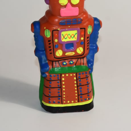 DEAD STOCK HANDMADE ROBOT CANDLE