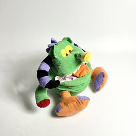 USED "MONSTER.COM / THUMPASAURUS" TWO PLUSH MONSTERS