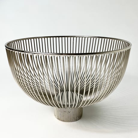 USED “BoConcept” STAINLESS BASKET