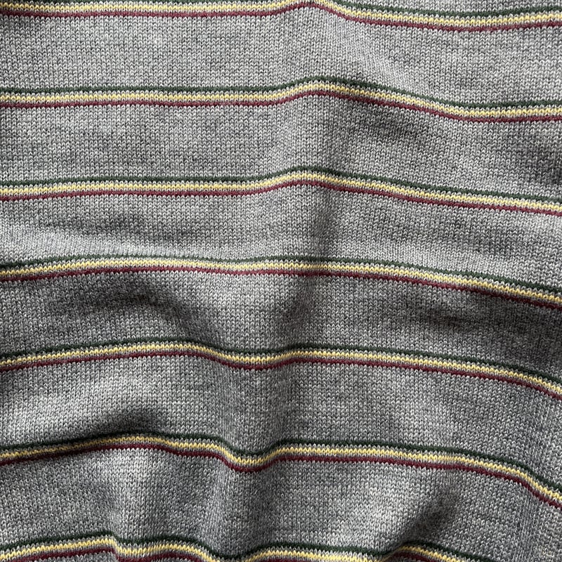 COMFORTABLE REASON “Pinstripe Rasta Sweater” |