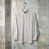 LADIES USED "LIZ SPORT" STRIPE SHIRT