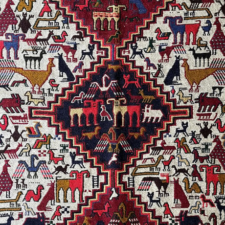VINTAGE TURKEY WOOL SOUMAK RUG