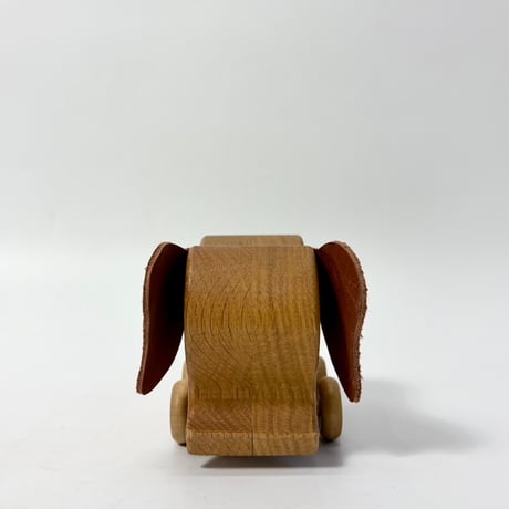USED WOODEN ELEPHANT TOY