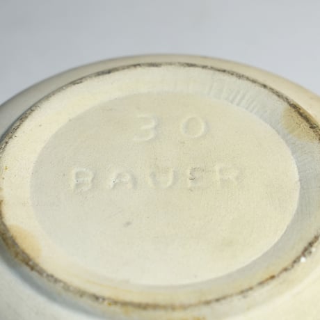 USED "BAUER" HANDPAINTED CERAMIC POT