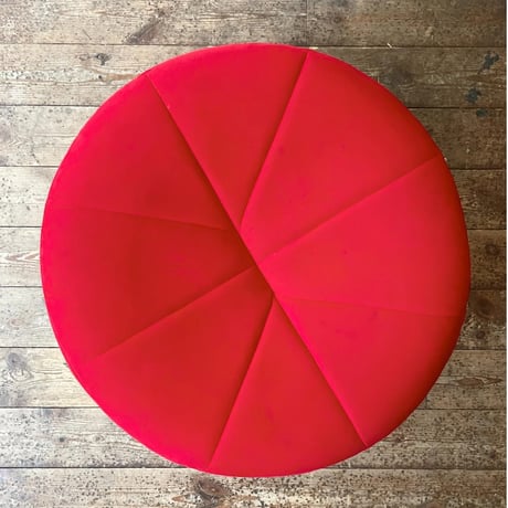 USED "LIGNE ROSET / ROSET PUMPKIN" OTTOMAN