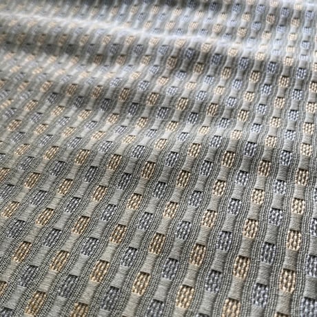 USED WOODEN ARM FABRIC & LEATHER 1P SOFA