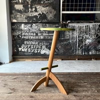 USED WOODEN SIDE TABLE