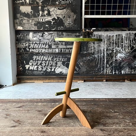 USED WOODEN SIDE TABLE